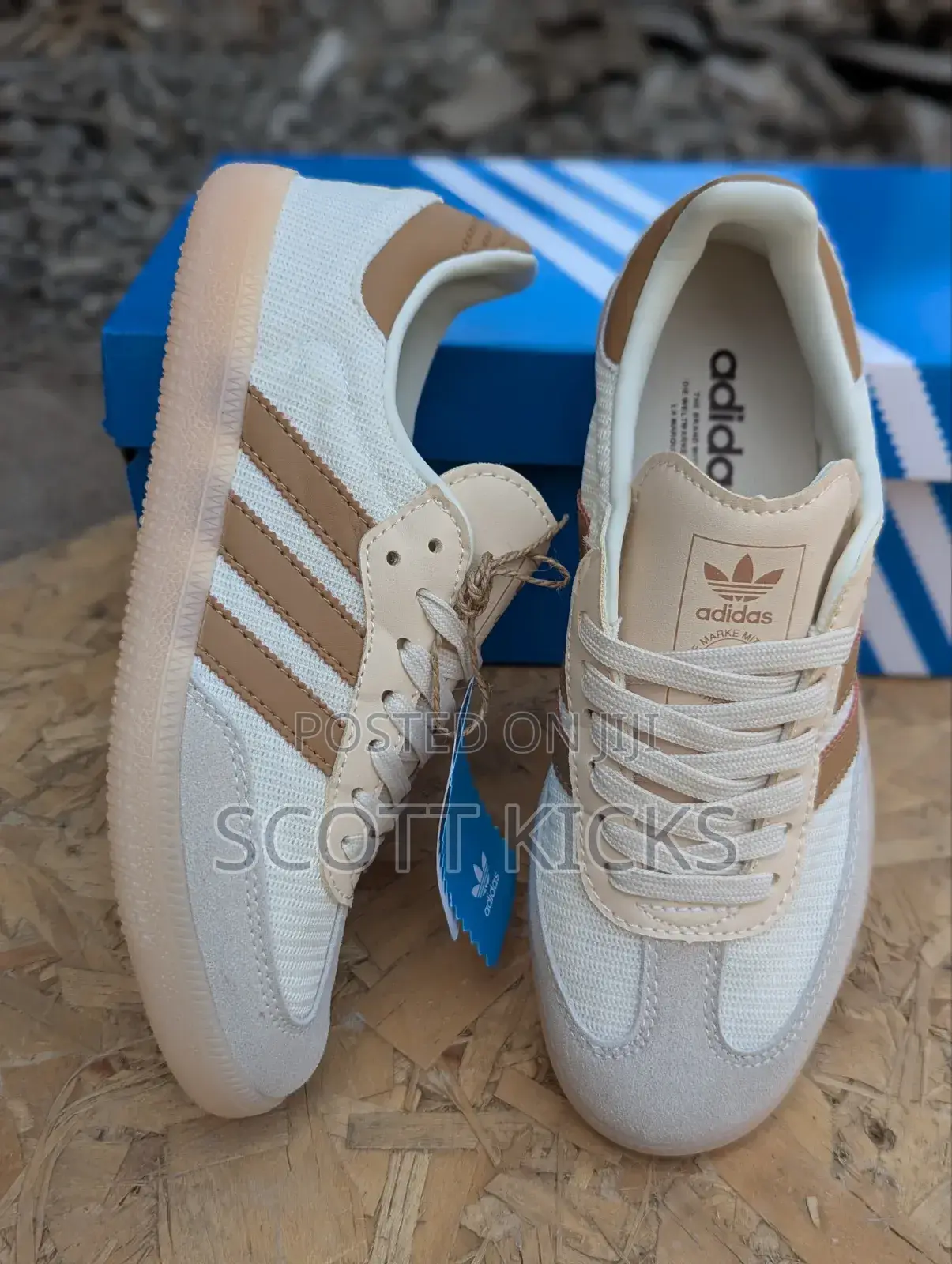 Adidas Samba OG Cream Sneakers