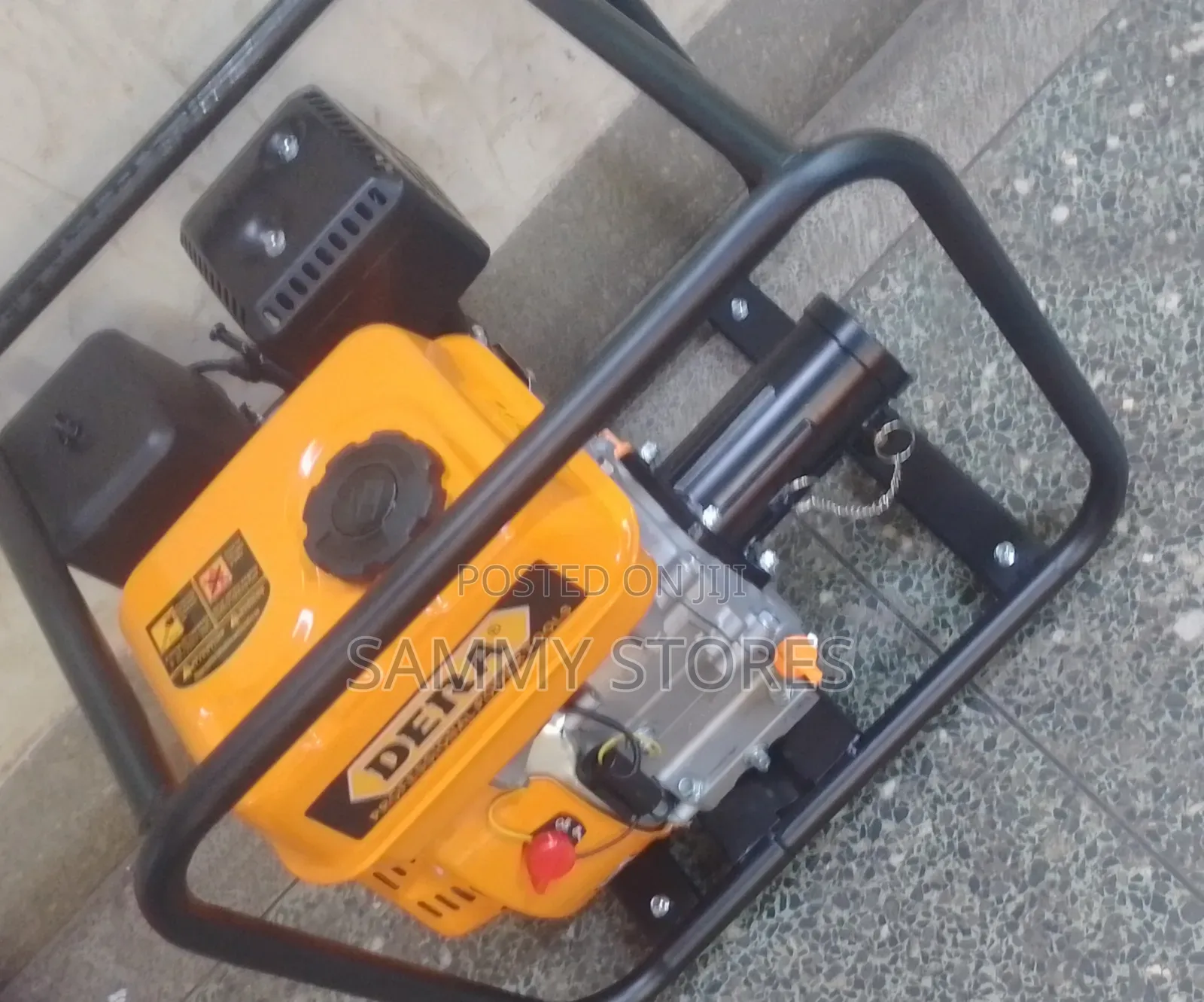 DERA Portable Gasoline Generator With Heavy-Duty Frame
