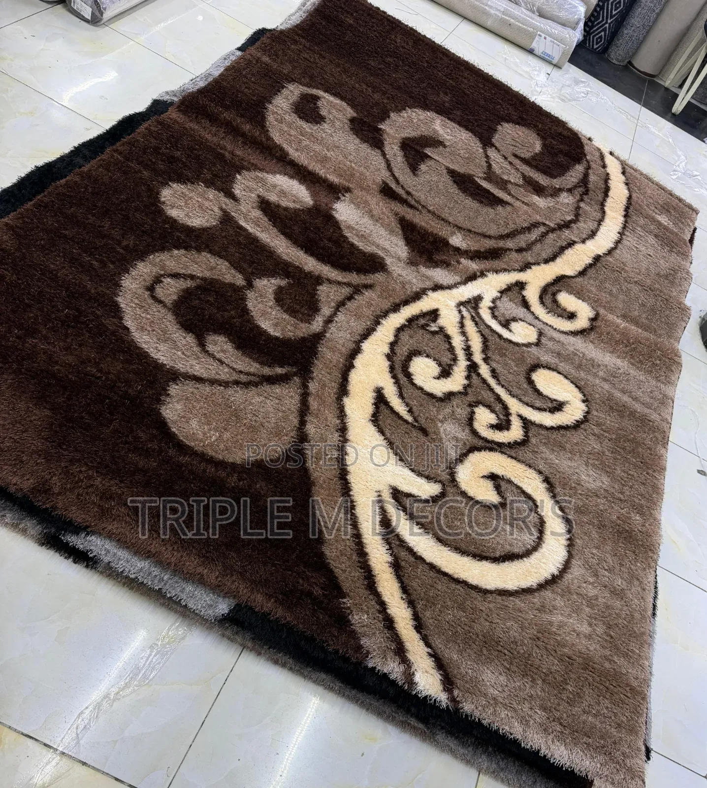 Quality 7 by 10 Fluffy Carpet Premium Quality