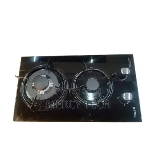Bolesi Hob – 2 Burner Glass Tempered Hood