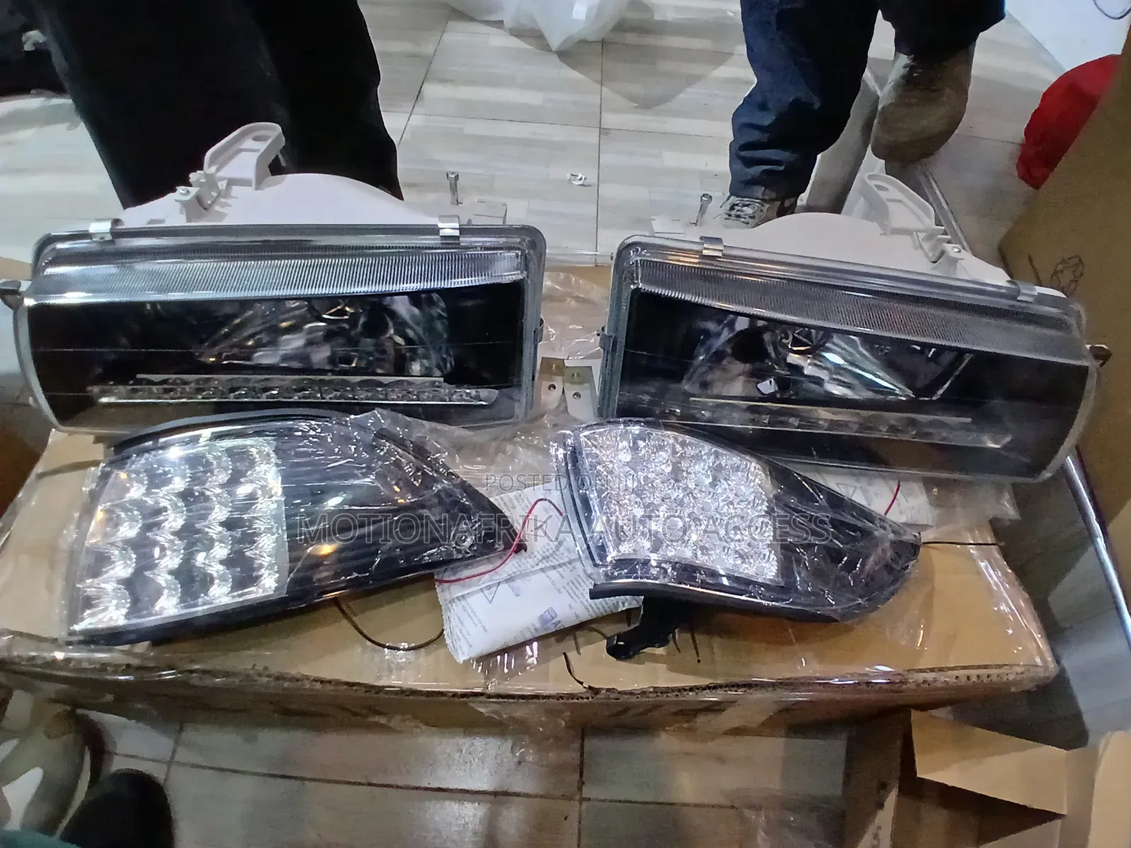 Toyota Ae91 Aftermarket Headlights