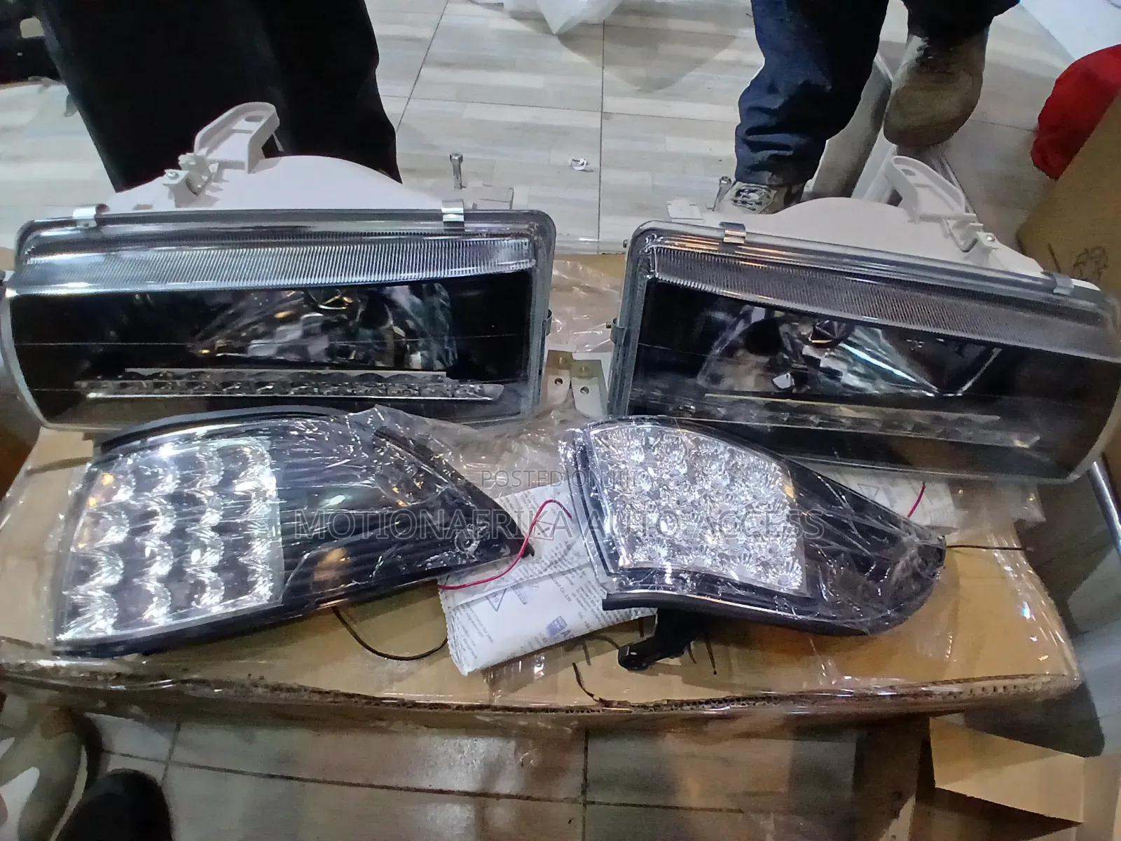 Toyota Ae91 Aftermarket Headlights