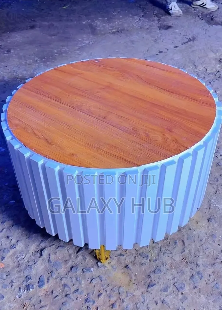 Executive Modern Round Coffee Table