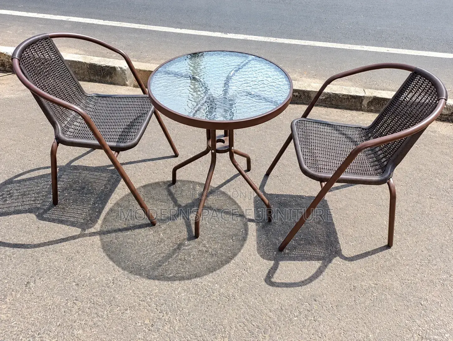Outdoor 2-Seater Table Chairs
