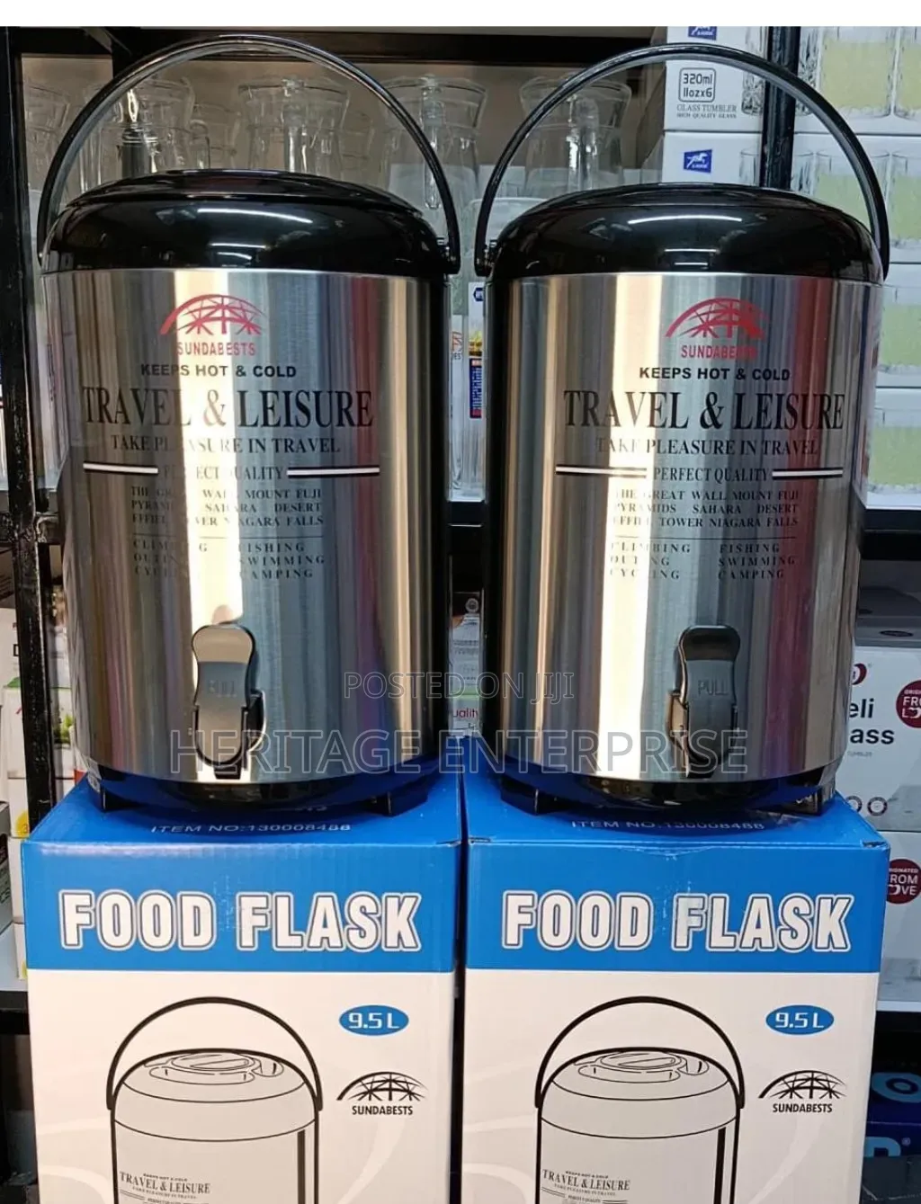 Tea Urn Stainless Steel 9.5l