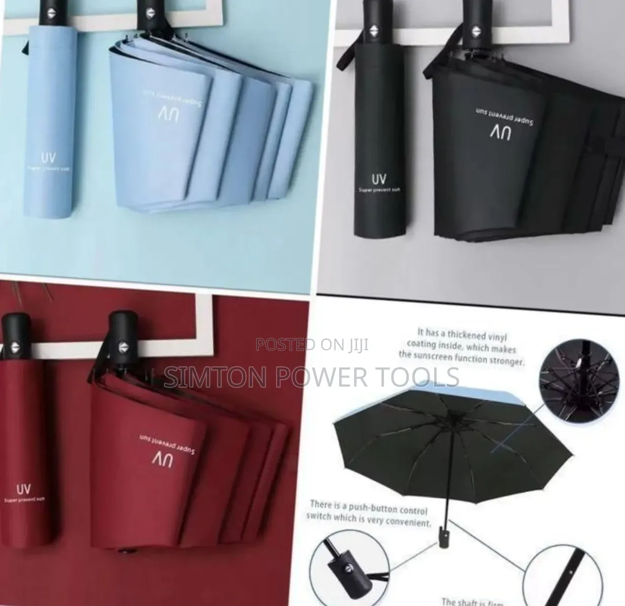 8-Rib Travel Uv Protection Umbrella