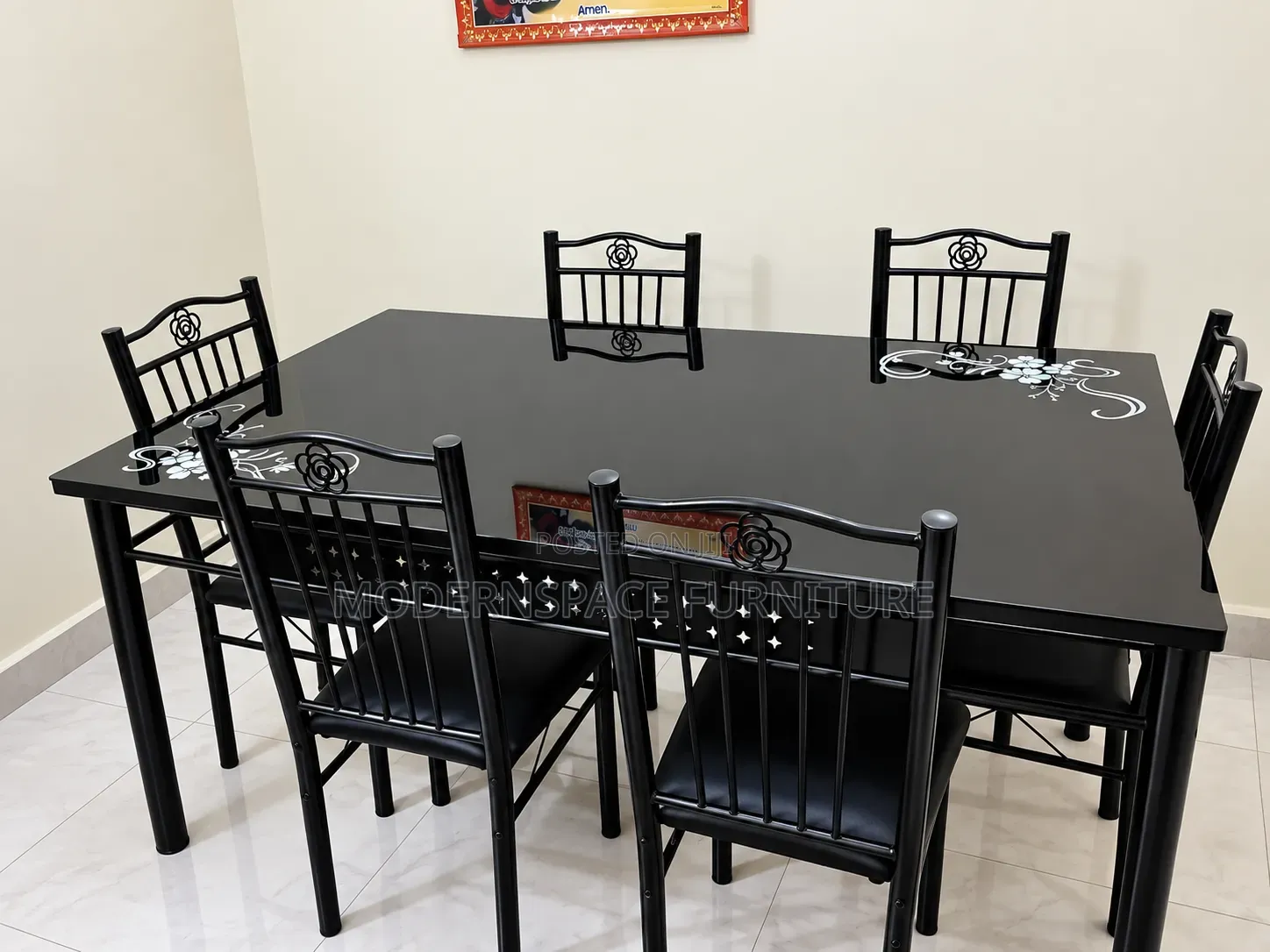 6-Seater Dining Table Set