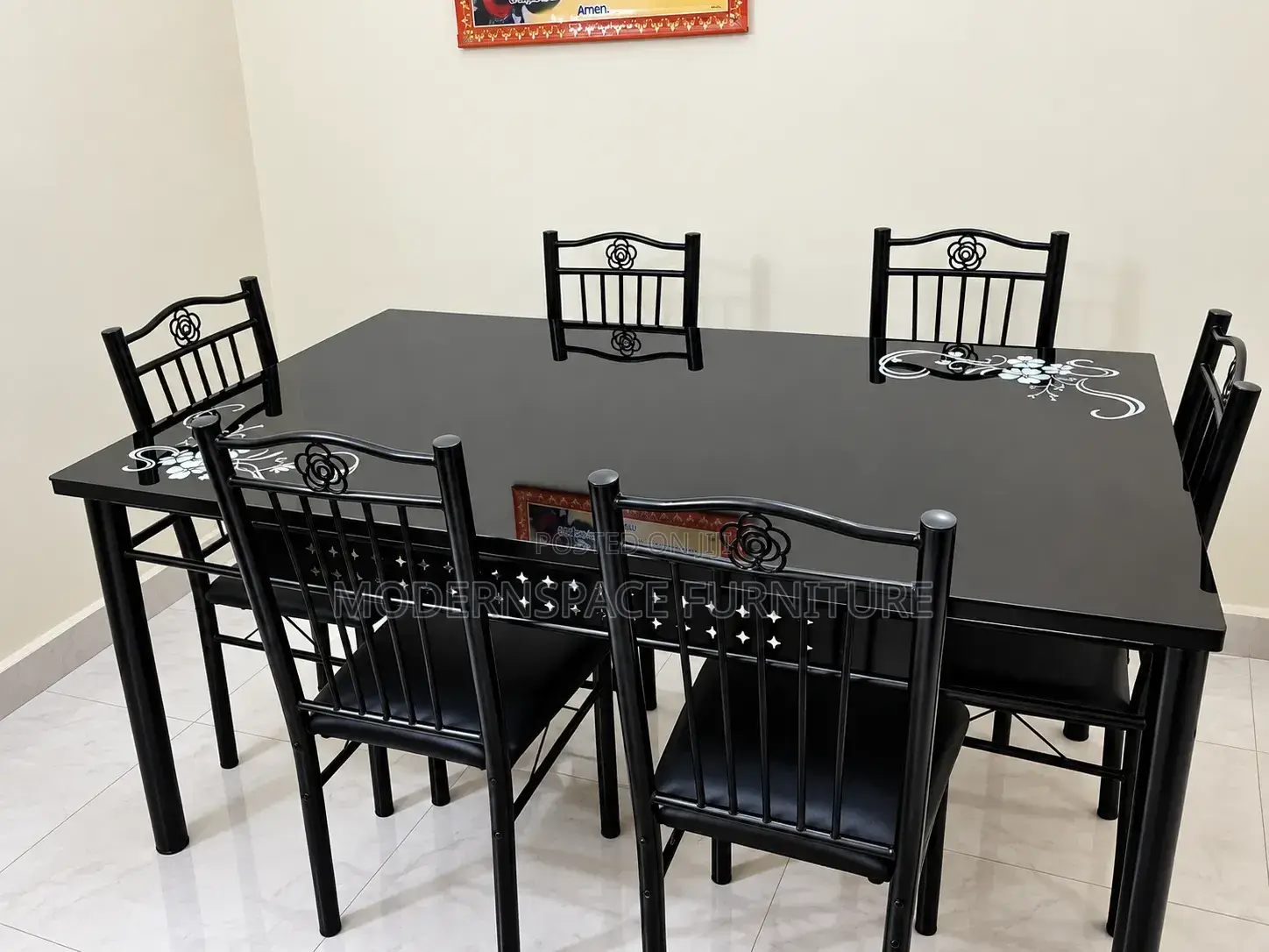 6-Seater Dining Table Set