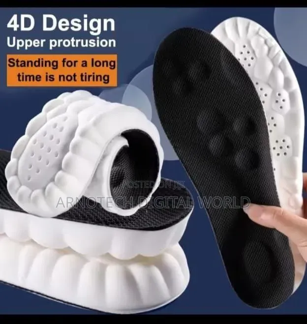 4D Shock-Absorption Orthopedic Sports Insoles