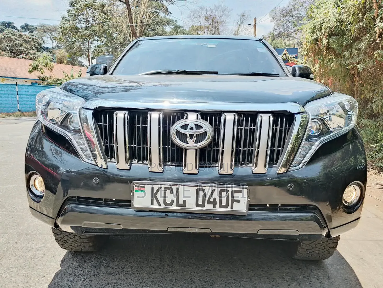 Toyota Land Cruiser Prado 2012 Matt Black