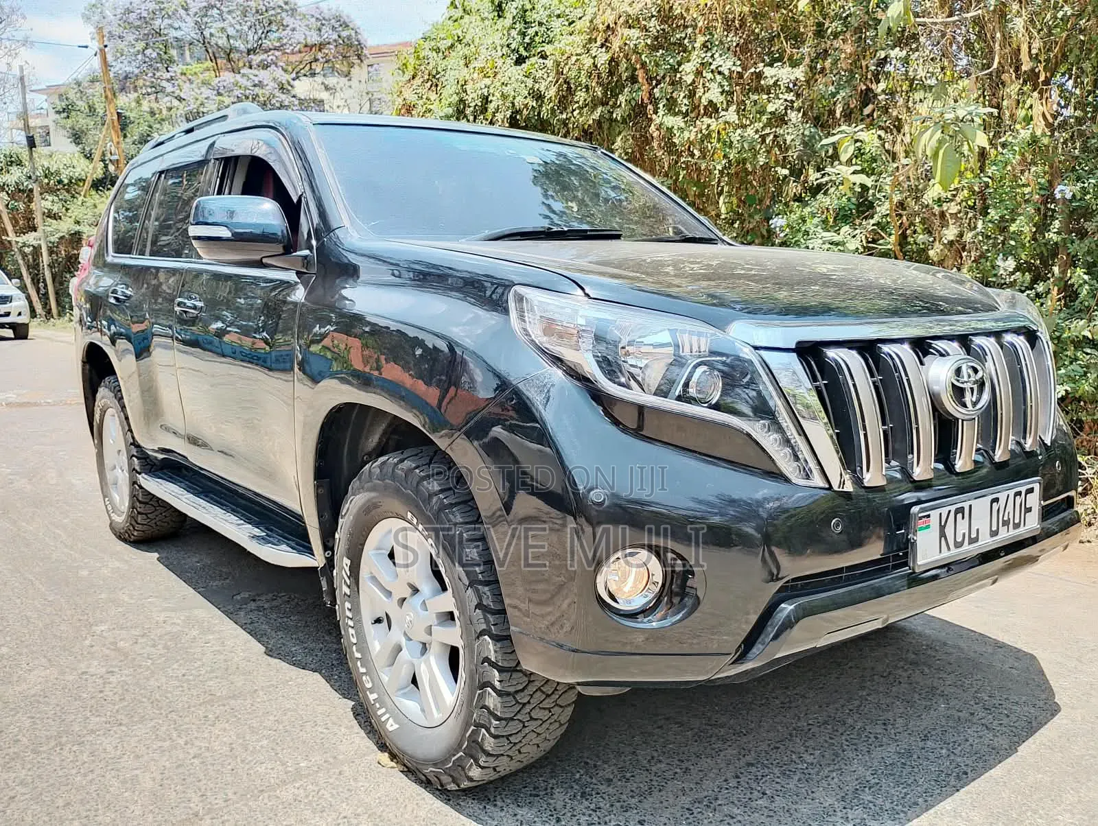 Toyota Land Cruiser Prado 2012 Matt Black