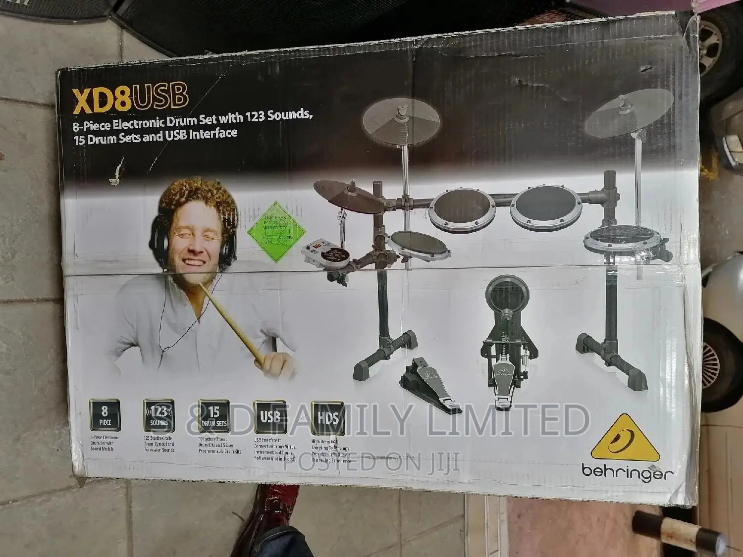 Behringer XD8USB Electronic Drumset