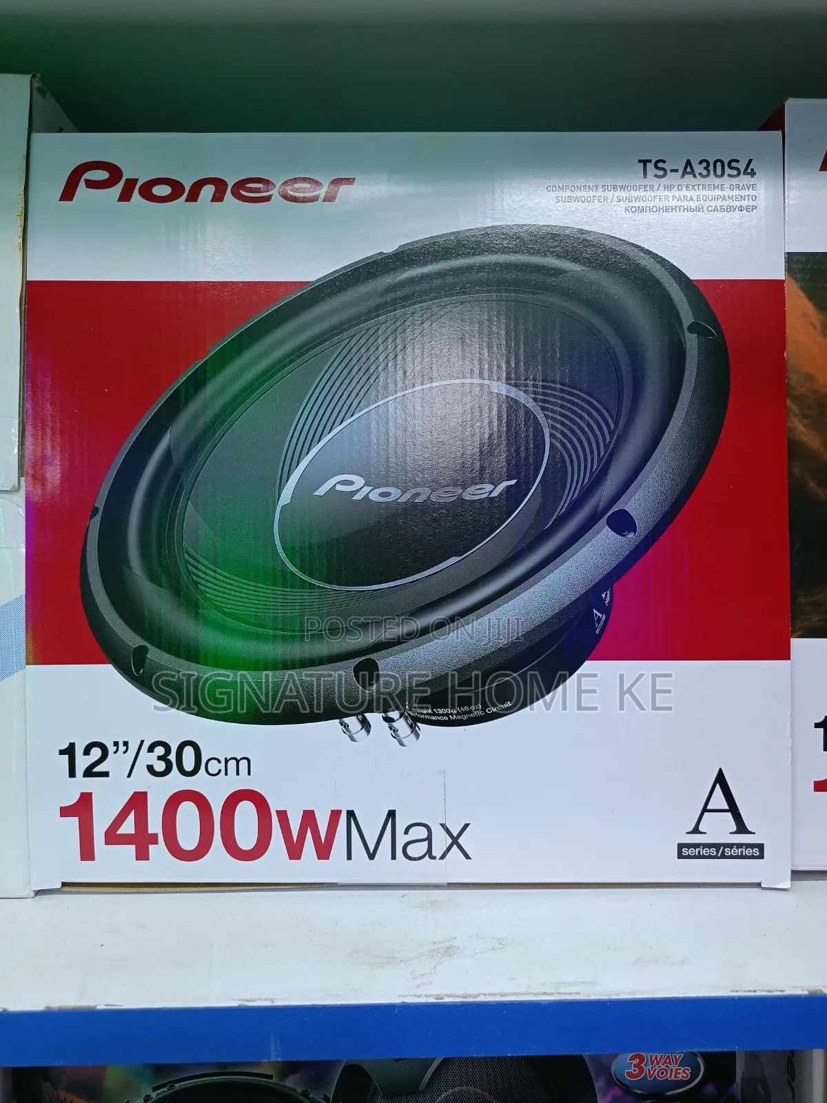 Pioneer 12" 1400W Subwoofer Speaker