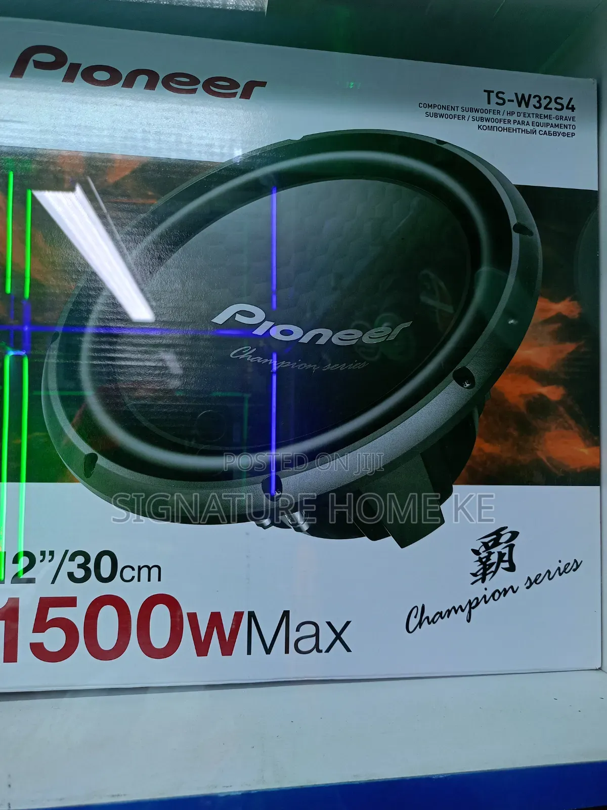 Pioneer 12" 1500W Subwoofer Speaker