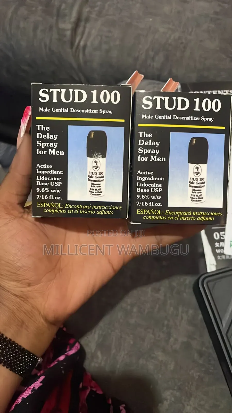STUD 100 12g Safe Sex Desensitizing and Delaying Spray for Men
