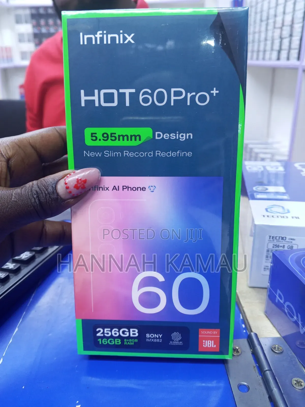 New Infinix Hot 60 Pro+ 256 GB