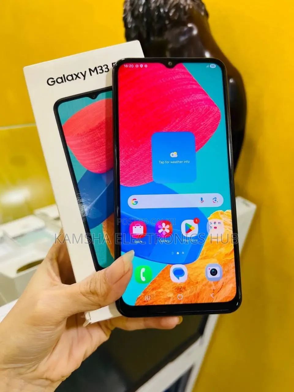 New Samsung Galaxy M33 5G 128 GB Black