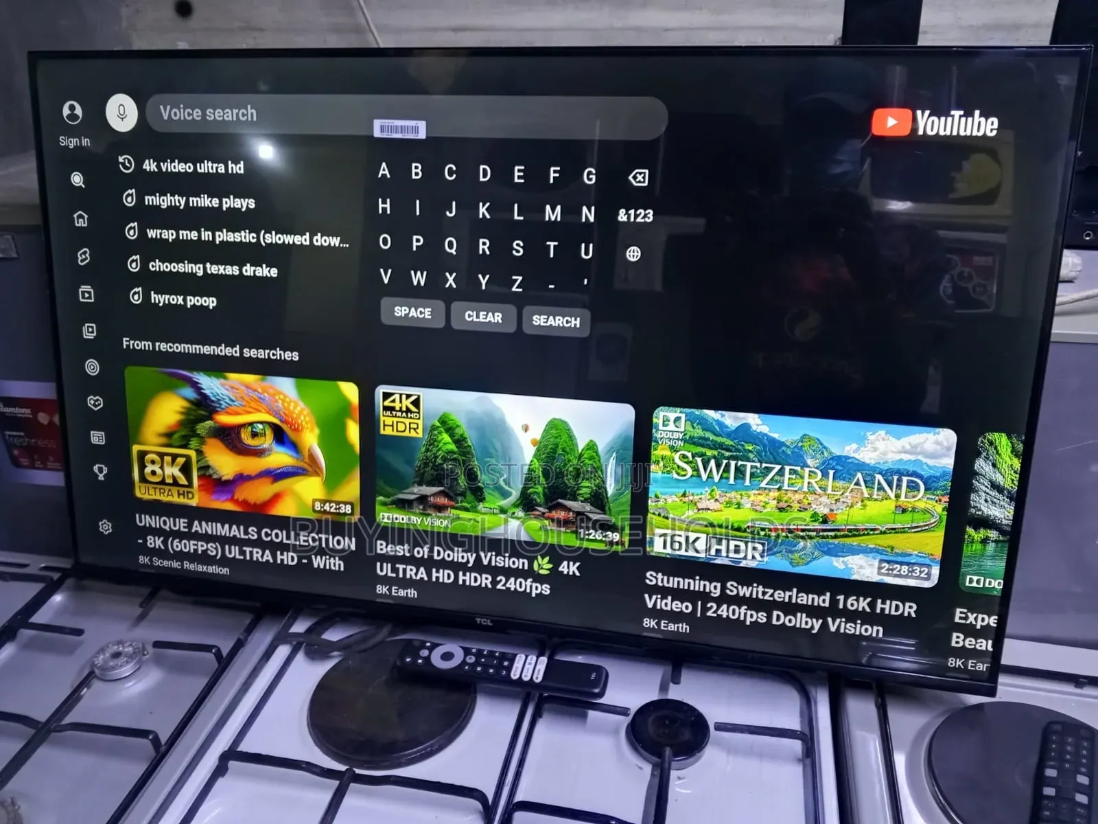 TCL 43" Google TV Model:43V6C