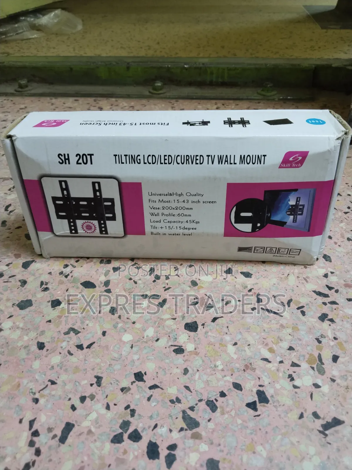 15-43 Tilting T.V Wall Bracket