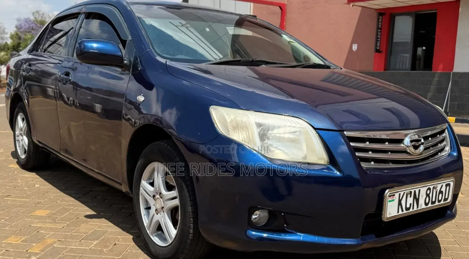 Toyota Axio 2010 Matt Black