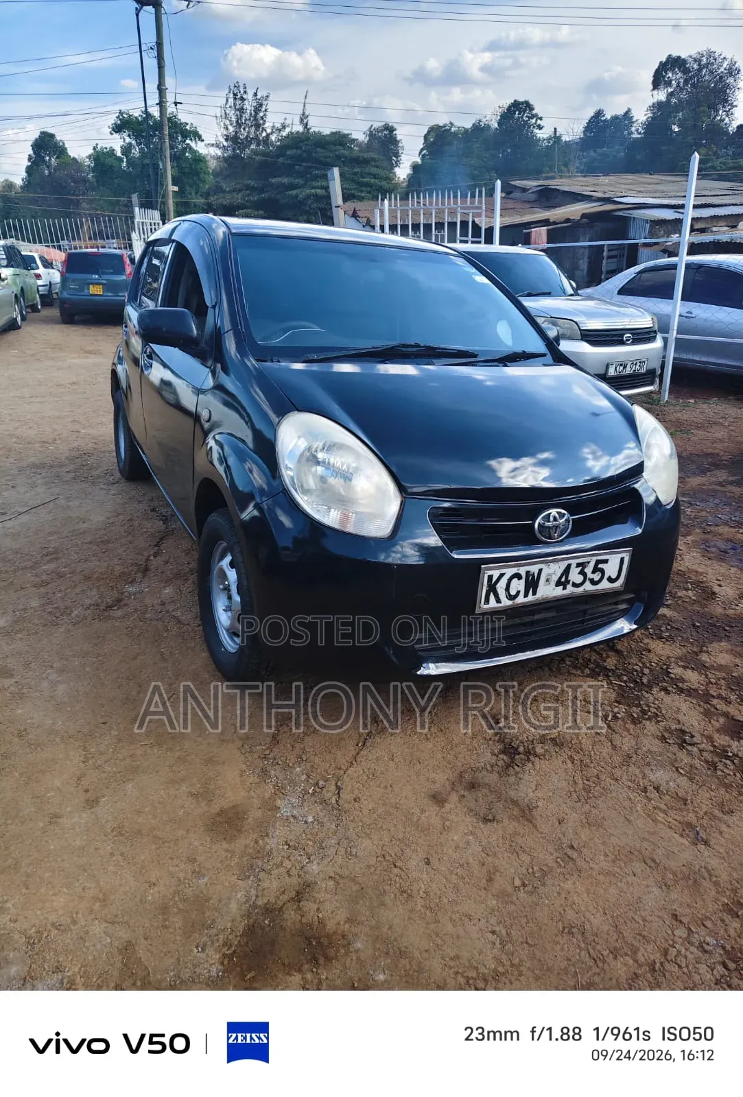 Toyota Passo 1.0 FWD 2012 Black