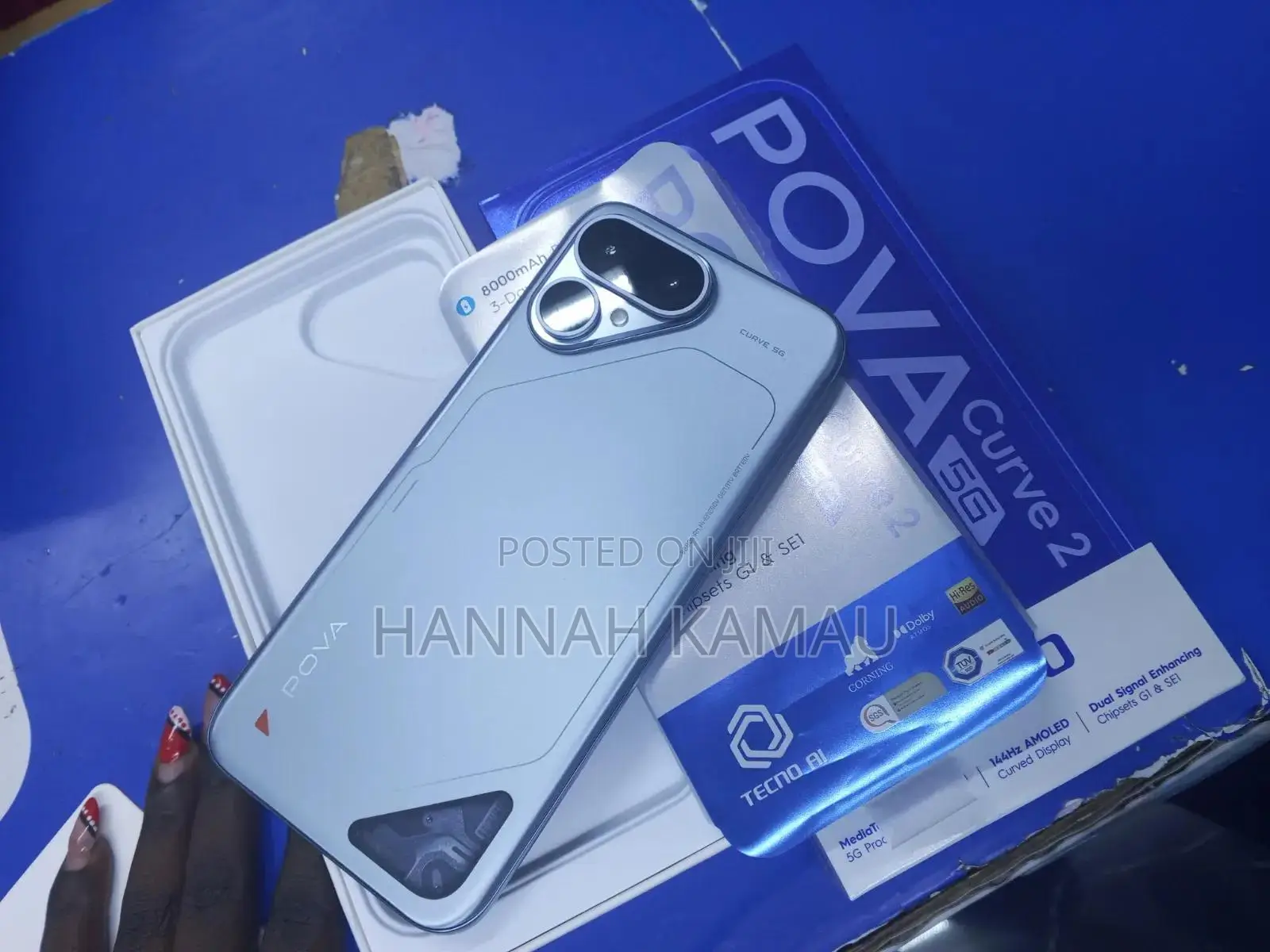 New Tecno Pova Curve 2 256 GB Blue