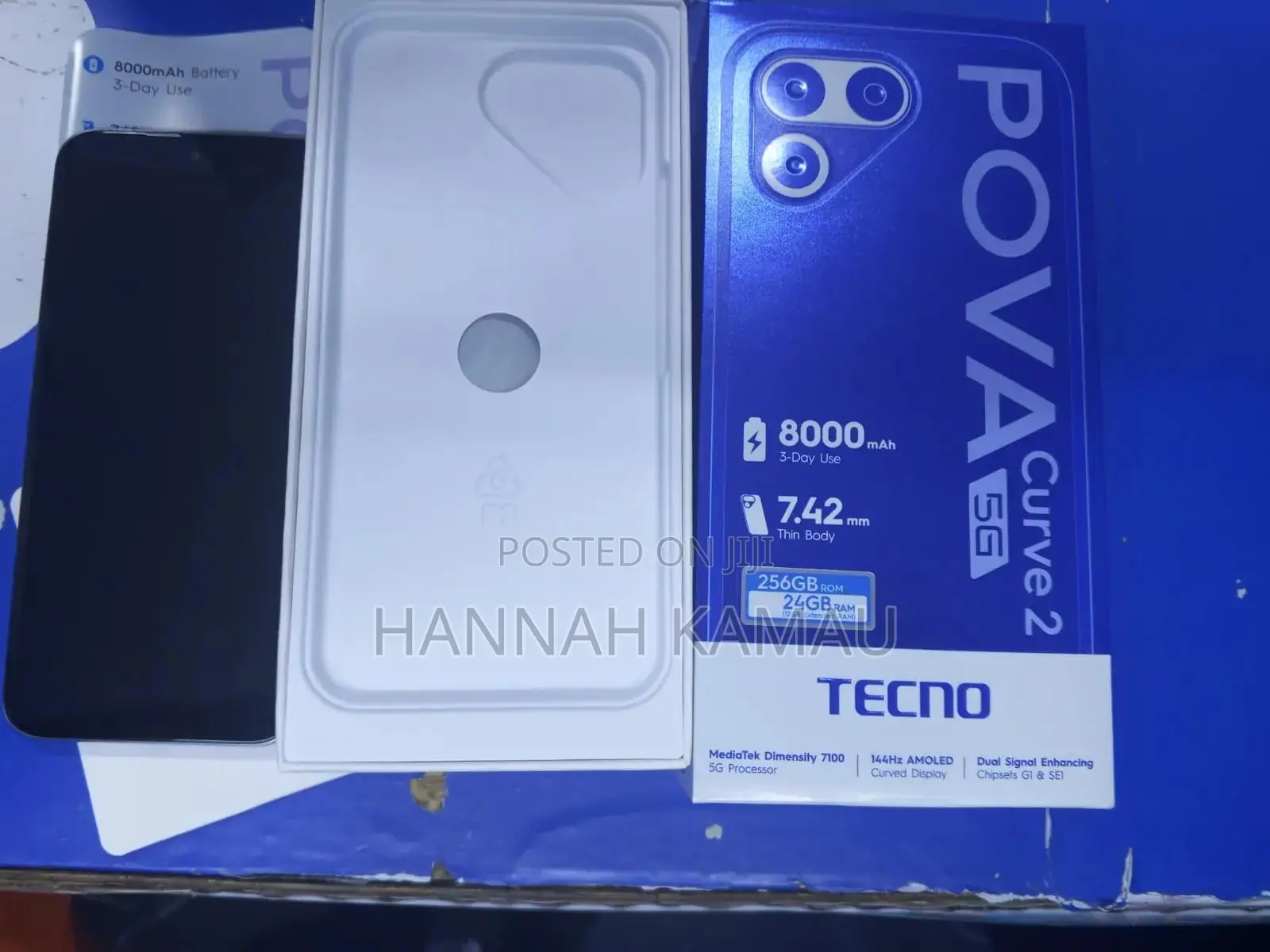 New Tecno Pova Curve 2 256 GB Blue
