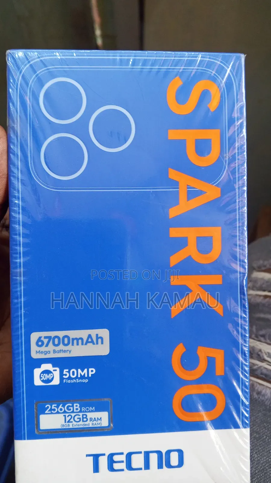 New Tecno Spark 50 128 GB Gray