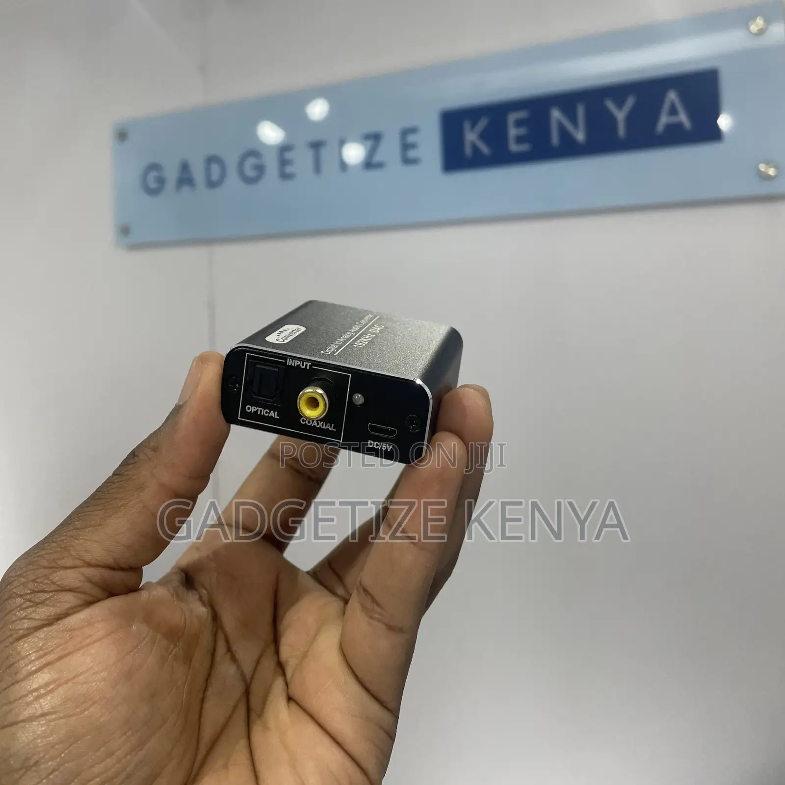 Digital-to-Analog Converter (DAC) Toslink Optical Coaxial to RCA 3.5mm