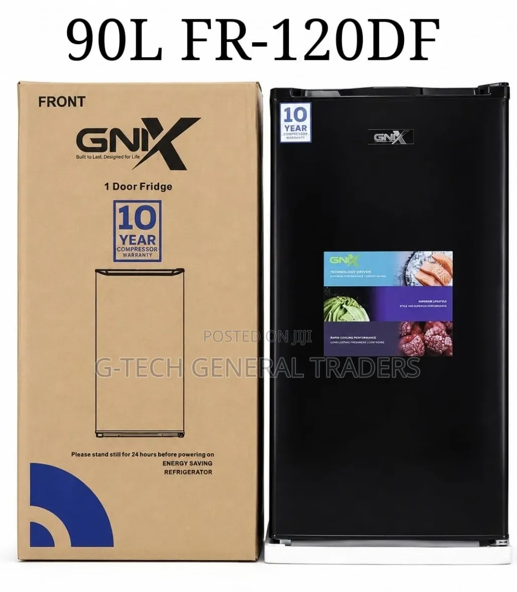 GNIX 90L Single Door Frost Refrigerator (Model FR-120DF)