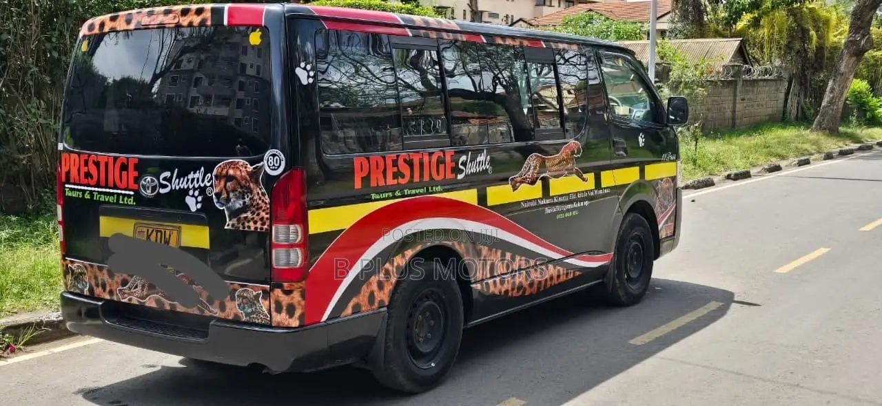 Toyota HiAce 2018 Black