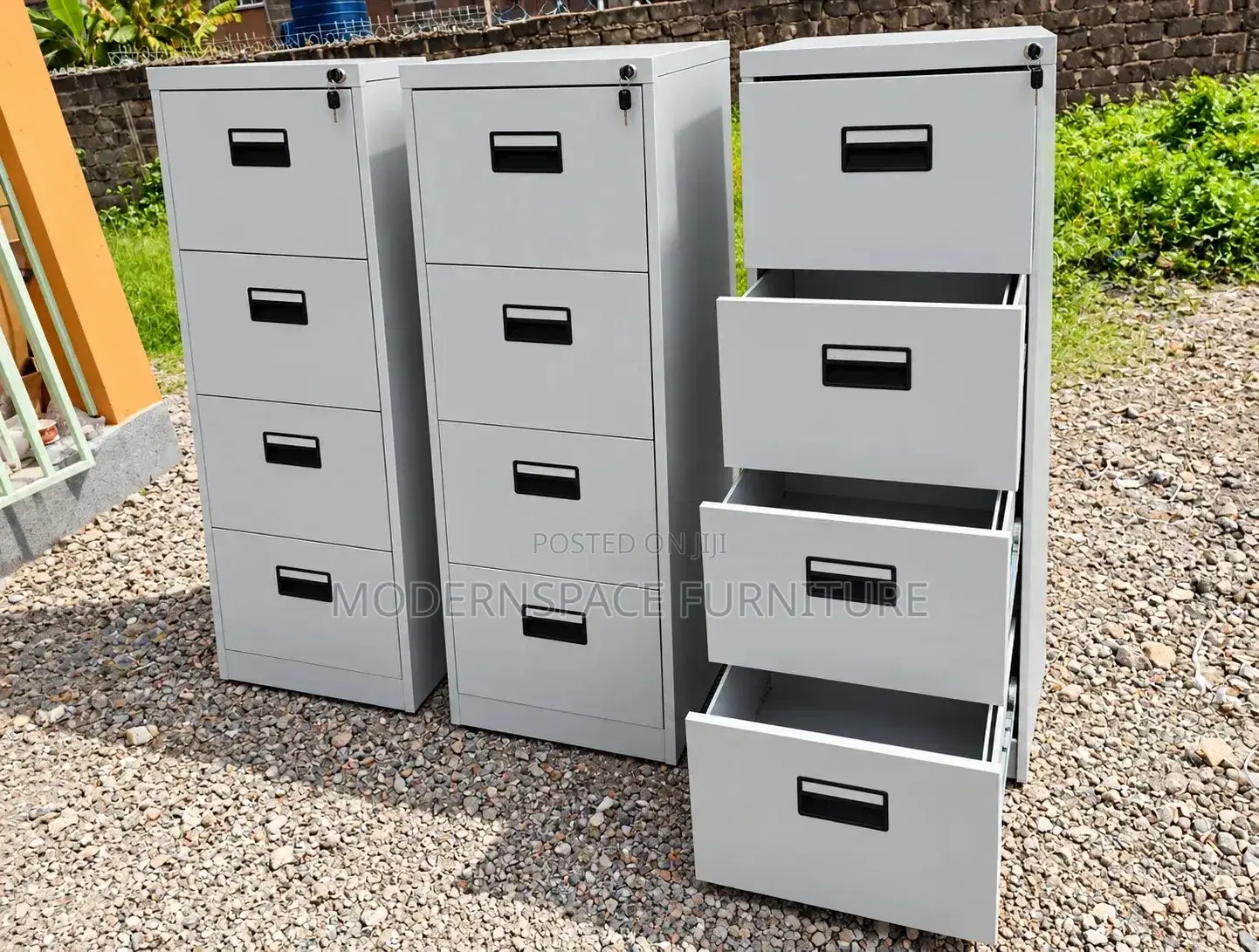 4-Drawer Steel Filing Cabinet