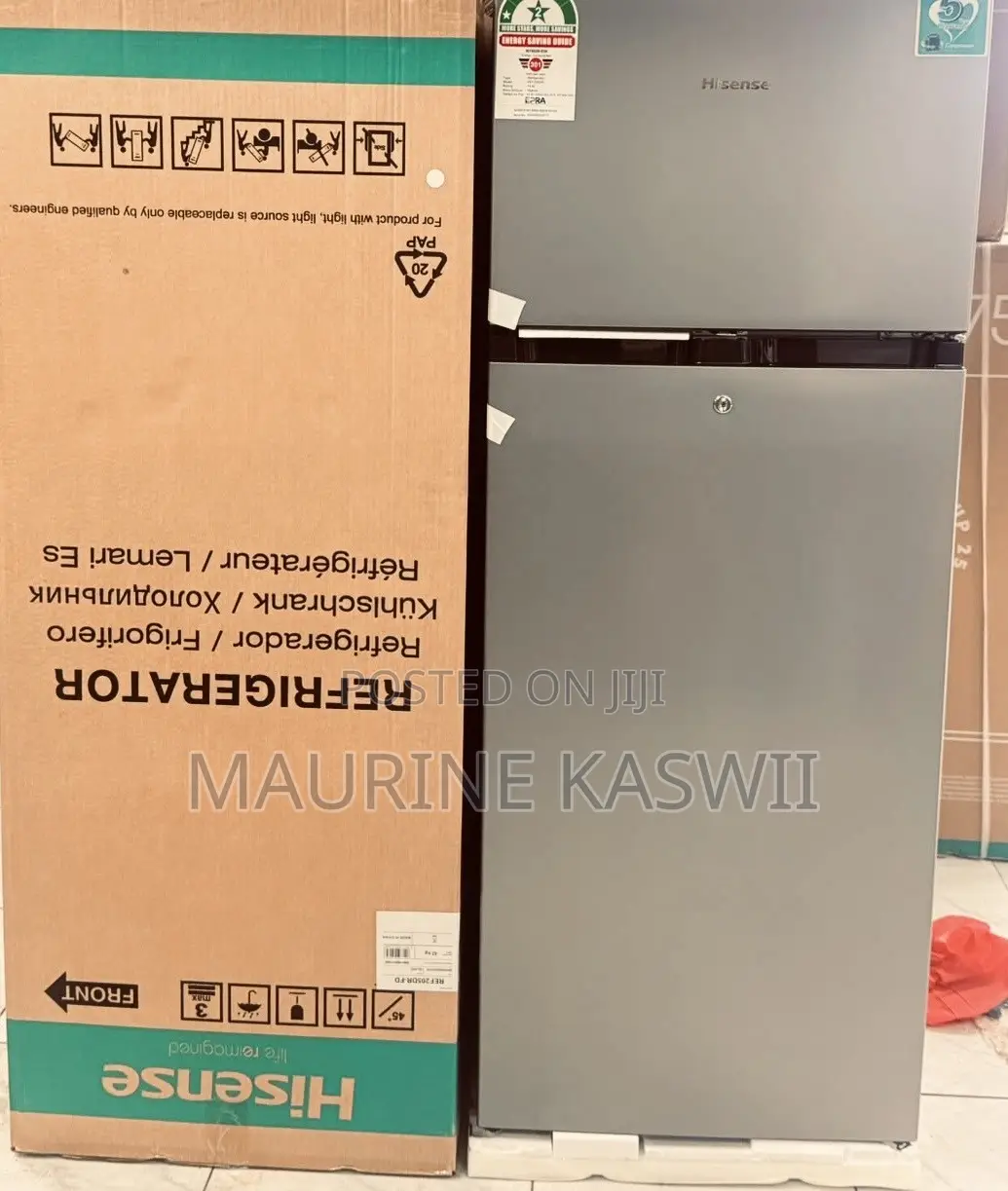 Hisense 205l Double Door Ref205-10 Yr Warranty