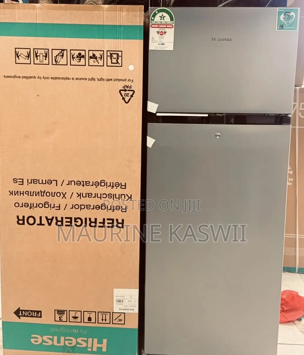 Hisense 205l Double Door Ref205-10 Yr Warranty