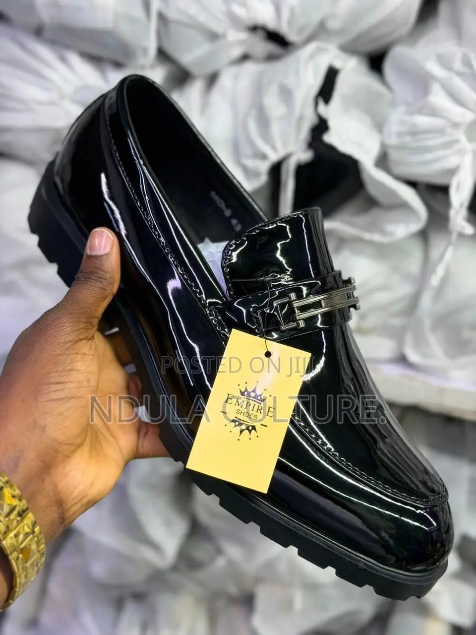 Wet Look Multi Color Empire Dress Shoes/ Loafers