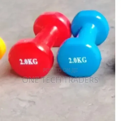 2KG Neoprene Dumbbells – Non-Slip Hand Weights