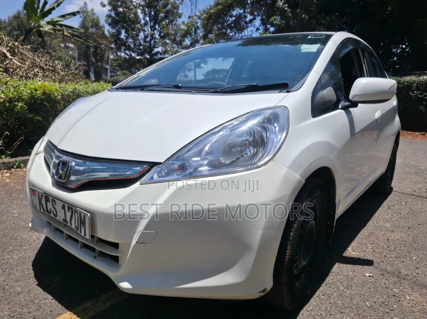 Honda Fit 2012 White
