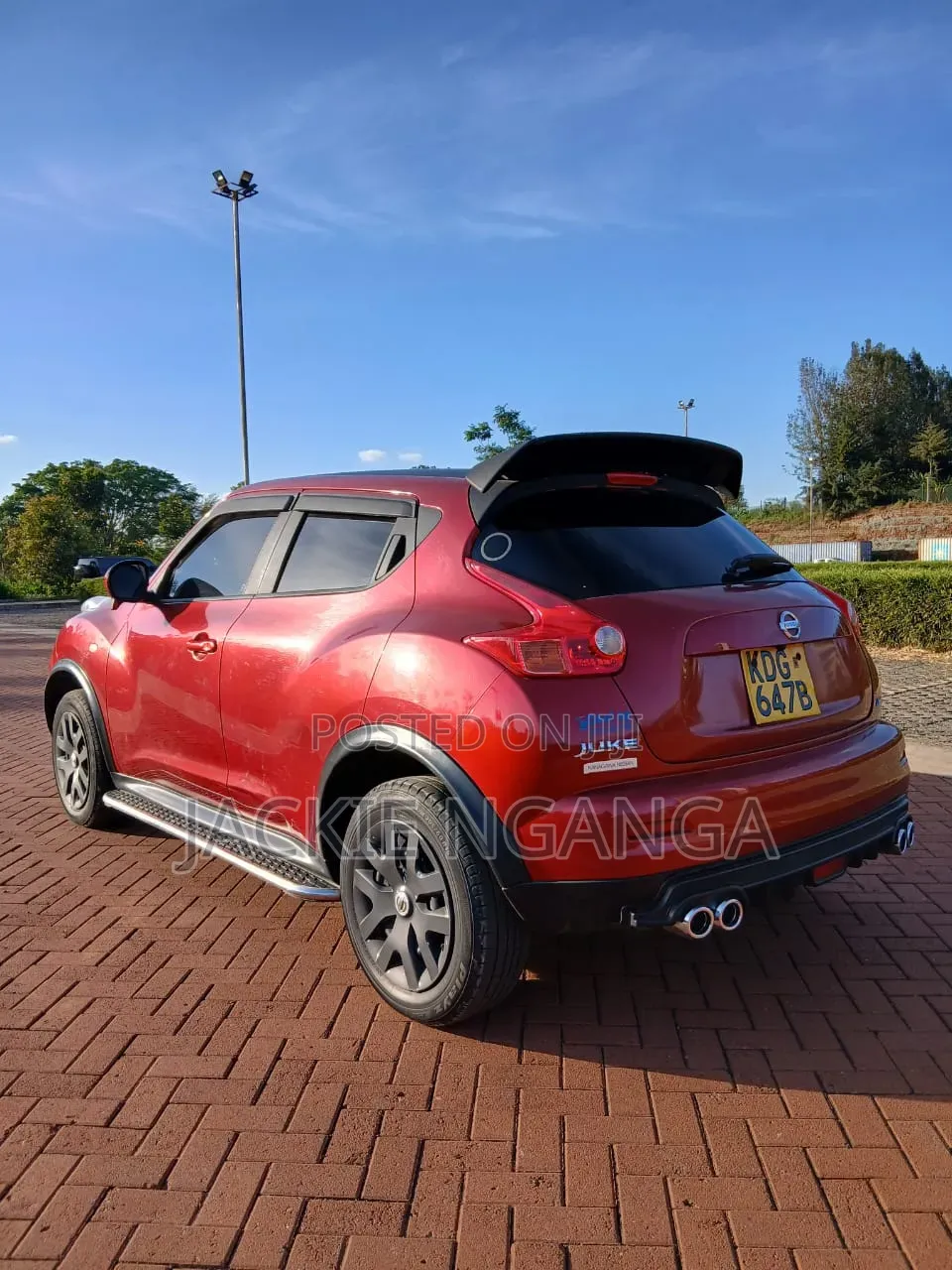 Nissan Juke 2014 Red