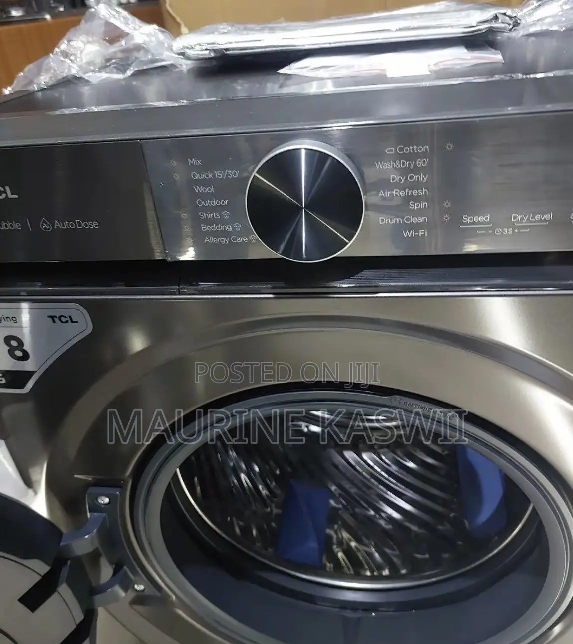 TCL WASH DRY12/8kG(Sealed New)