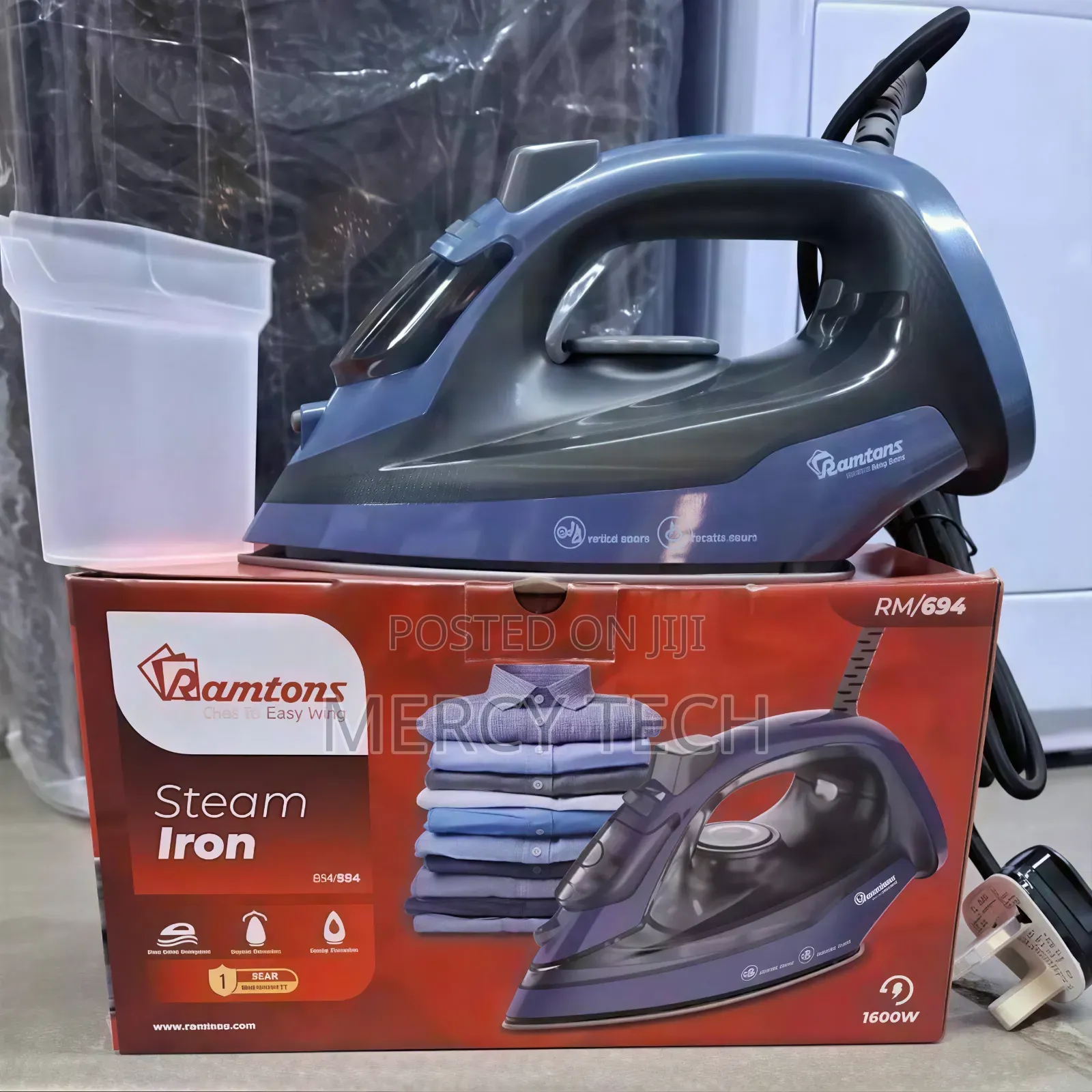 Ramtons Steam Iron RM/694 (1600W)