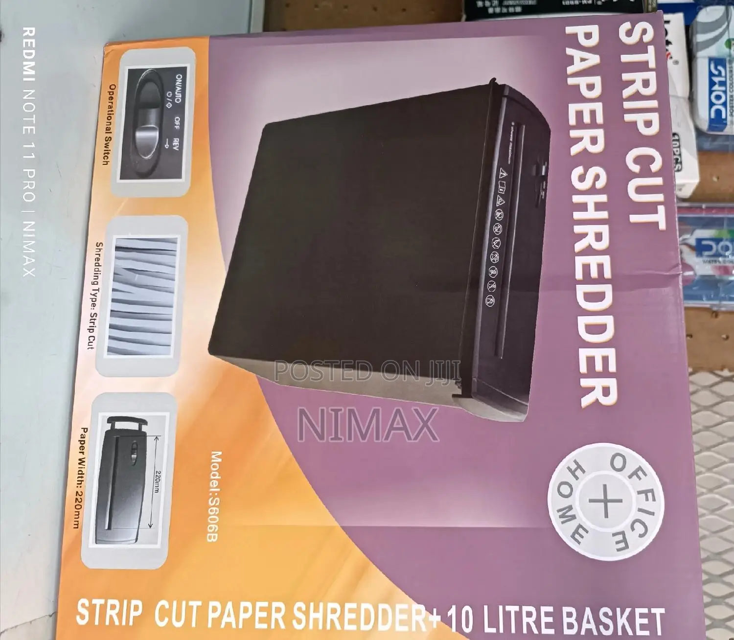 Paper Shredder Strip Cut