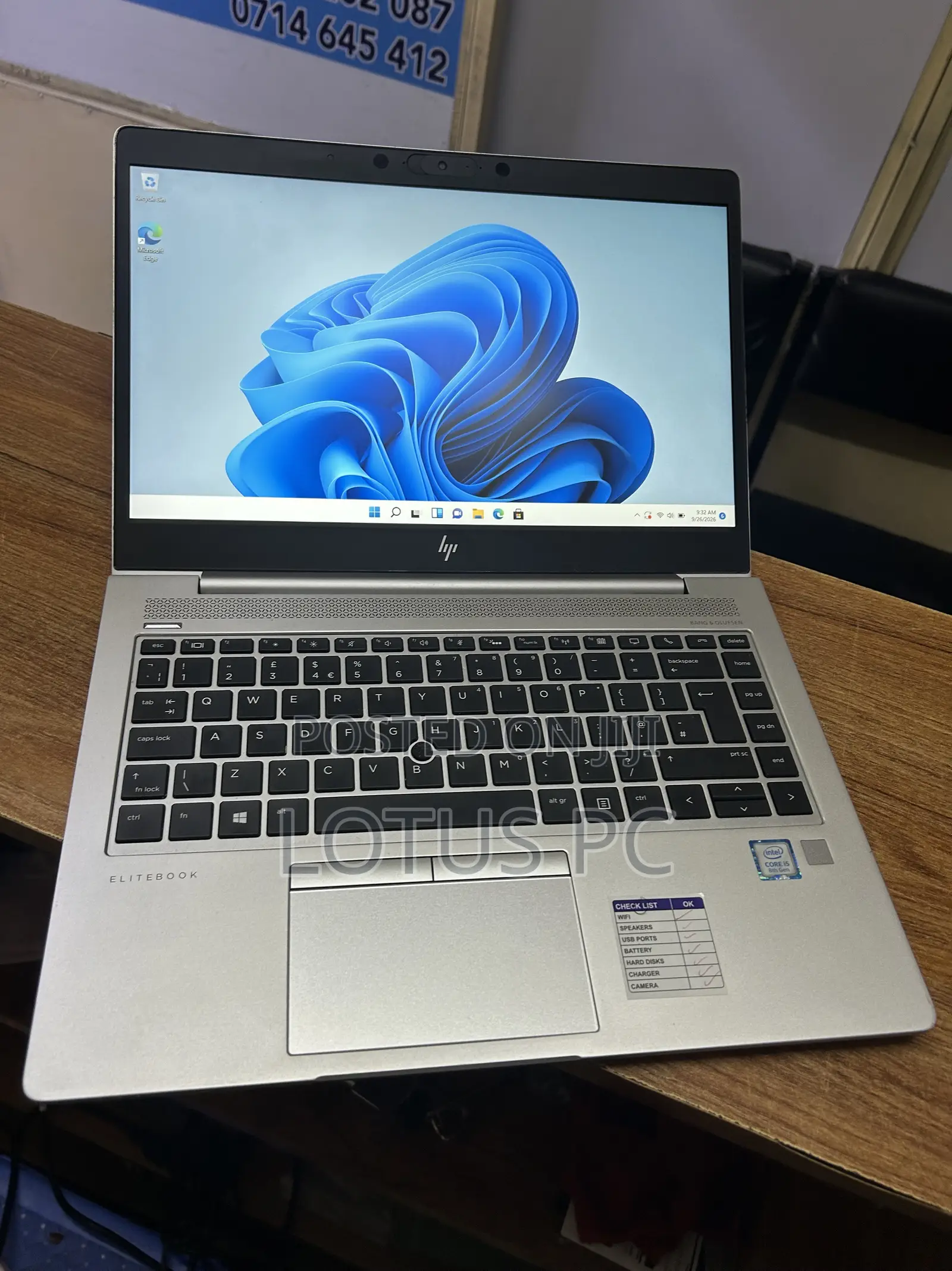 Laptop HP EliteBook 840 G6 8GB Intel Core i5 SSD 256GB