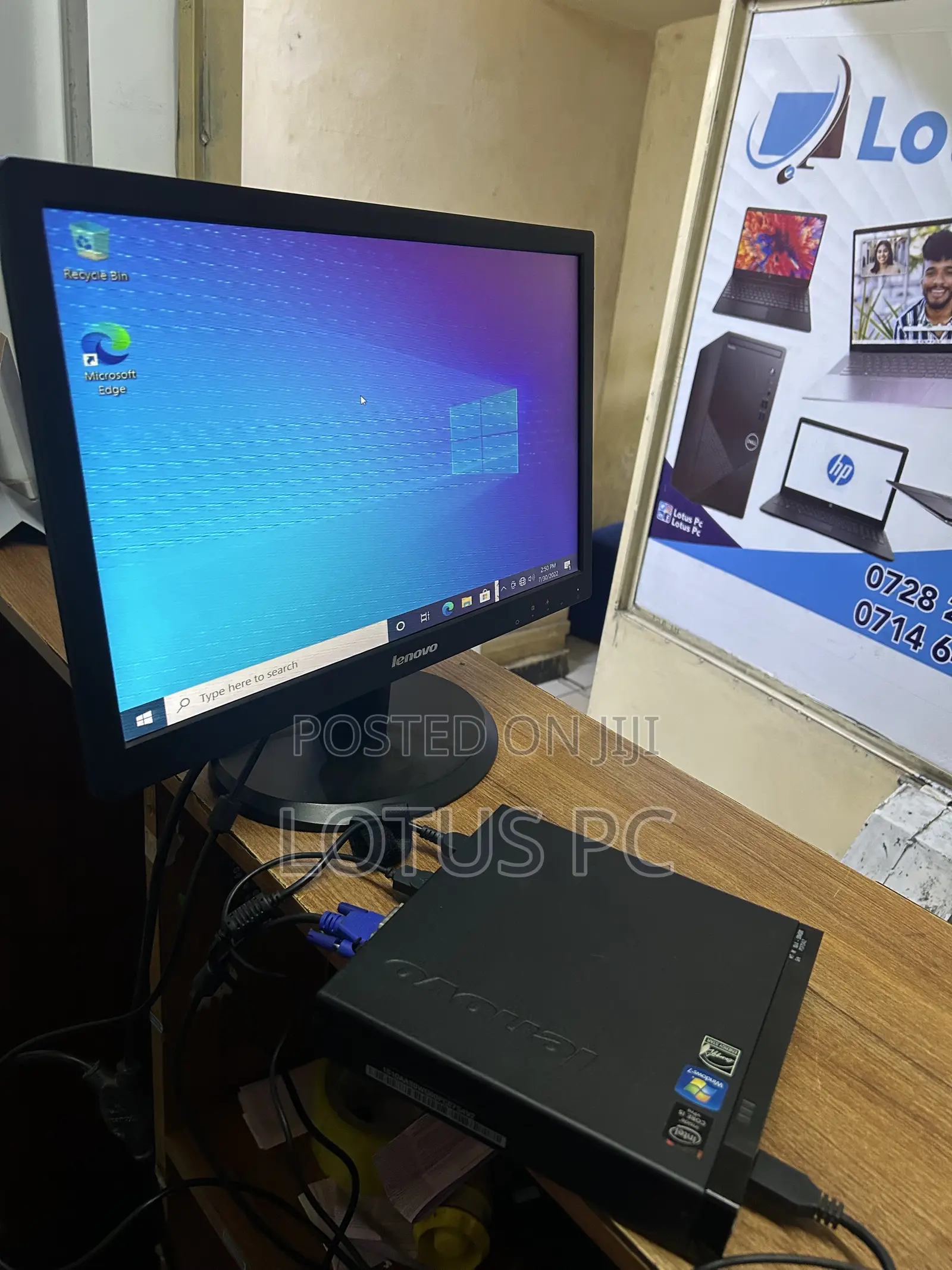 Desktop Computer Lenovo ThinkCentre M93p 8GB Intel Core i5 HDD 500GB
