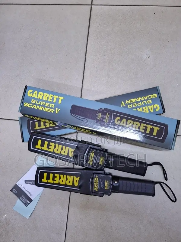 Garrett Super Scanner Metal Detector Wand for Offices & Events