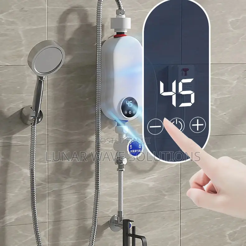 Instant Water Heater With Handheld Shower