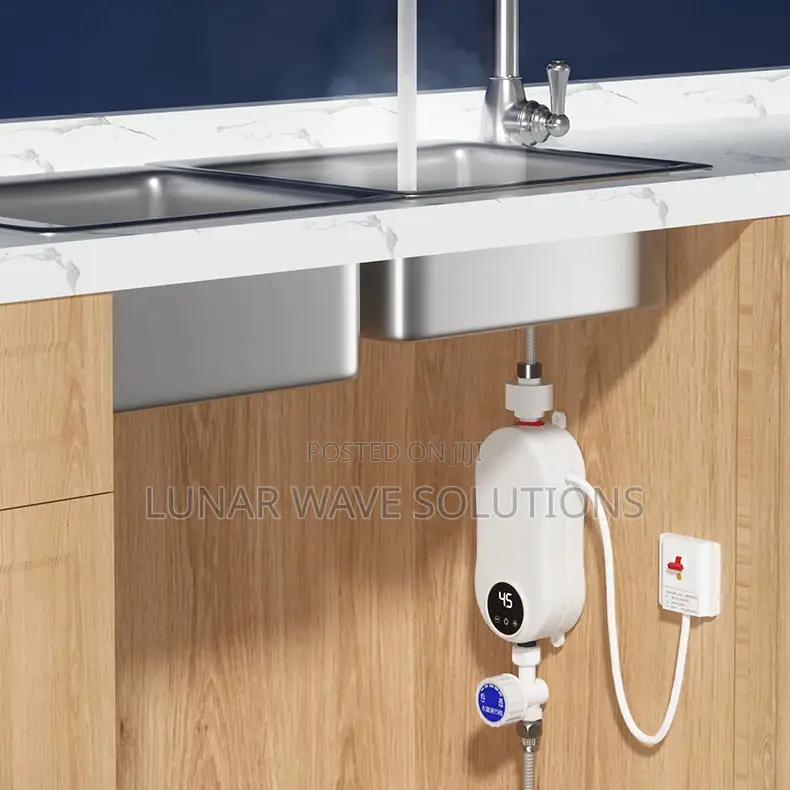 Undersink Kitchen and Bathroom Water Heater Complete Kit