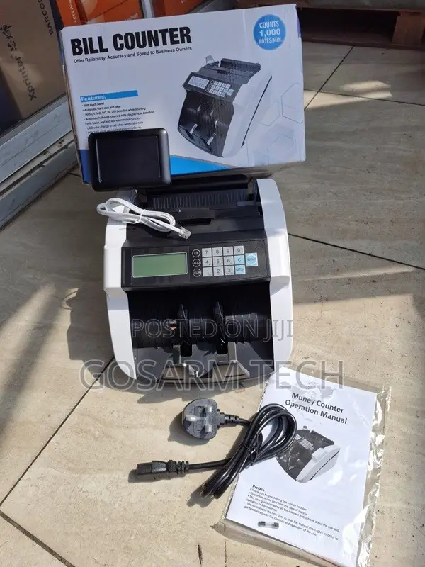 New Commercial Bill Counter Machine Detects Fake Money