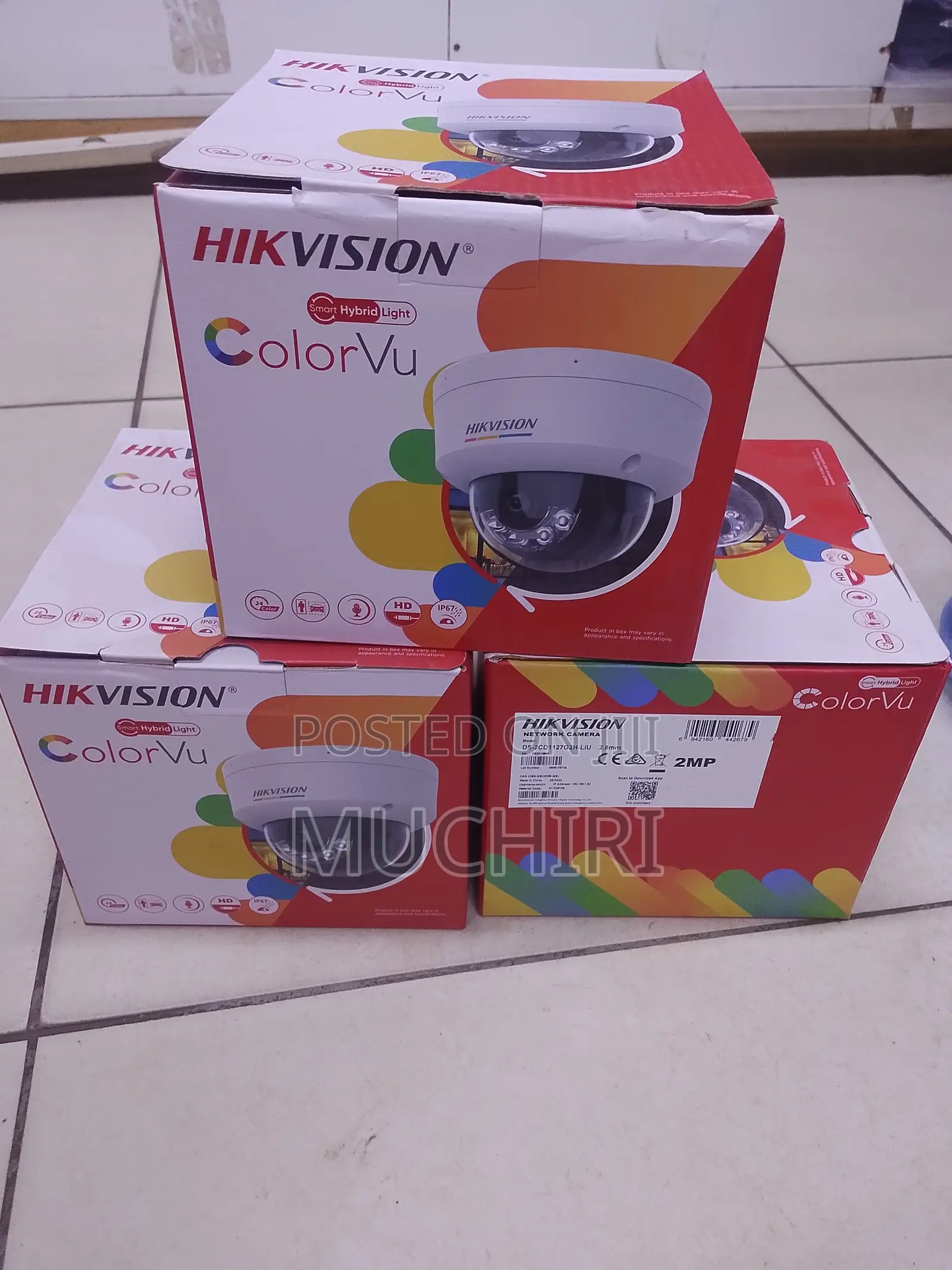 Hikvision ColorVu 2MP Dome IP Surveillance Camera
