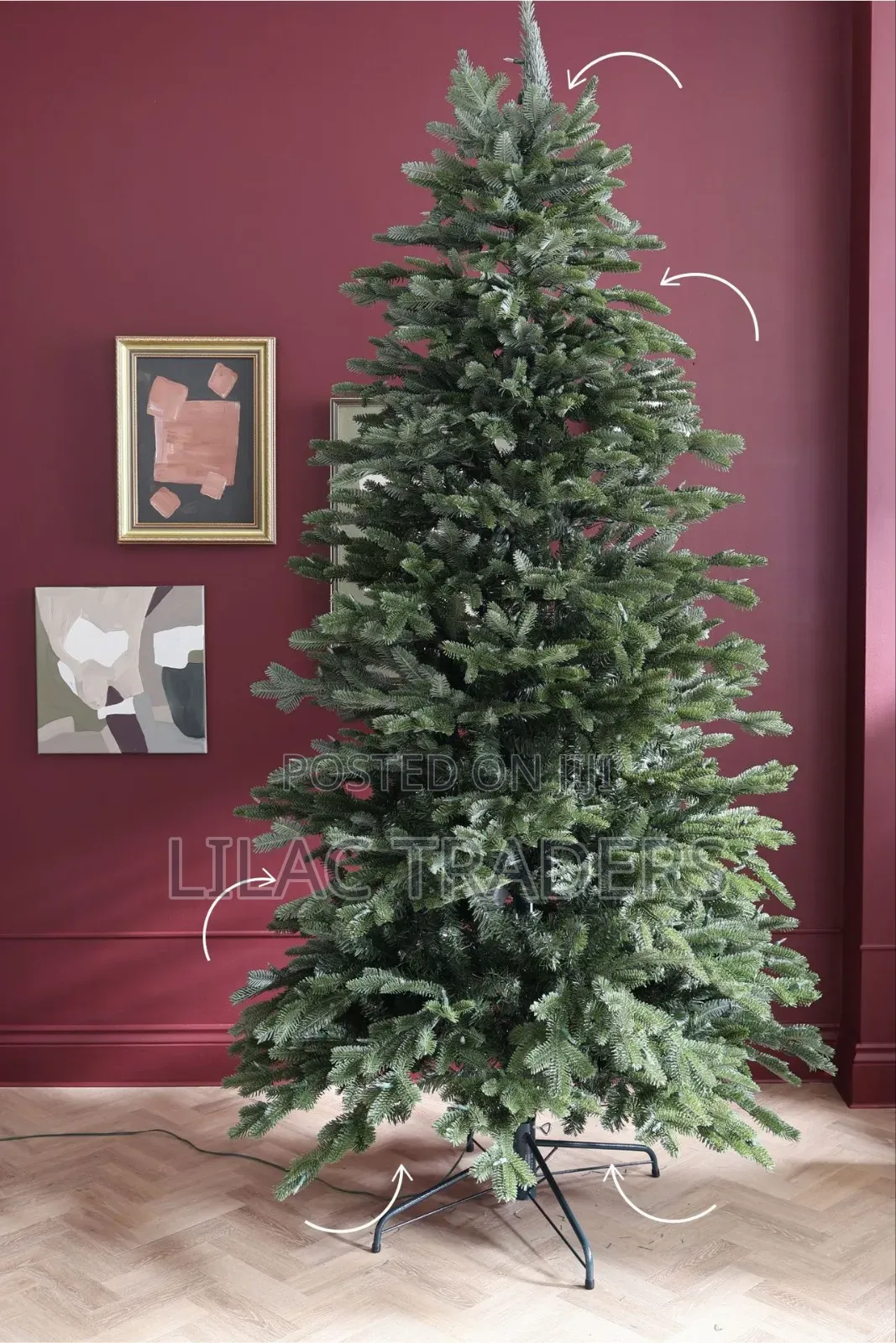 Artificial Green Christmas Tree 4ft Davy