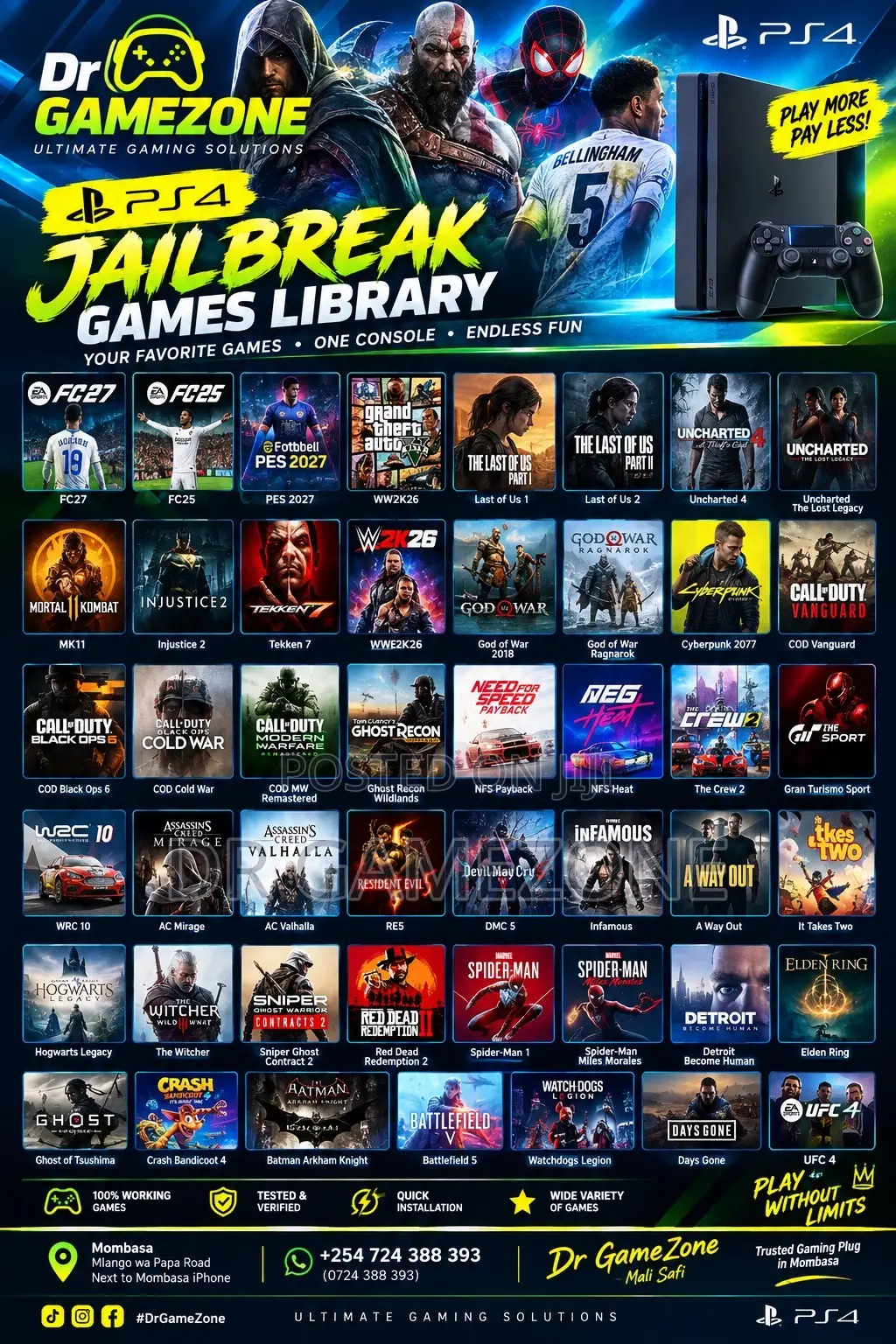 PlayStation 4 Games Installation